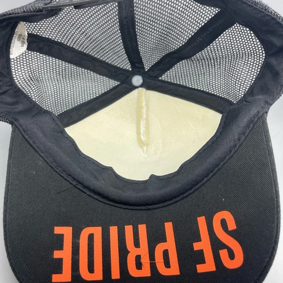 Rare SF Giants Pride 🌈 SnapBack Baseball Trucker Cap, Preowned - Picture 5 of 10